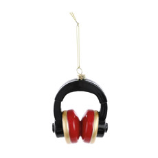 Imagem de ENFEITE PARA PENDURAR HEADPHONE DECORATIVO EM PLÁSTICO COLORIDO 11X9X6 CM - Cromus Embalagens Ind. E Com. Ltda