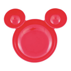 Imagem de BOWL VERMELHO EM FORMATO MICKEY COM ORELHAS EM MELAMINA 5X30X25 CM - Cromus Embalagens Ind. E Com. Ltda