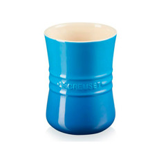 Imagem de PORTA UTENSÍLIOS EM CERÂMICA AZUL MARSEILLE 1L 16,3X11,6 CM - LE CREUSET - Le Creuset Do Brasil Ltda 