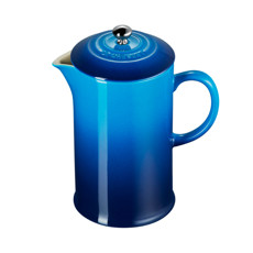 Imagem de PRENSA FRNACESA EM CERÂMICA AZURE BLUE 1L 21X12X9 CM - LE CREUSET - Le Creuset Do Brasil Ltda 