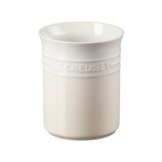 Imagem de PORTA UTENSÍLIOS EM CERÂMICA BRANCO MERINGUE 1L 16,3X11,6 CM - LE CREUSET - Le Creuset Do Brasil Ltda 