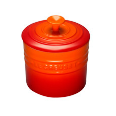 Imagem de PORTA CONDIMENTOS EM CERÂMICA LARANJA 400ML 10,4X11,3 CM - LE CREUSET - Le Creuset Do Brasil Ltda 