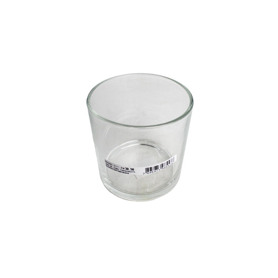 Imagem VASO MÉDIO DECORATIVO EM VIDRO TRANSPARENTE 12X12 CM - GRILLO 59386