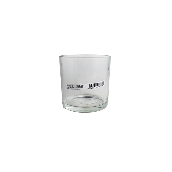 Imagem VASO MÉDIO DECORATIVO EM VIDRO TRANSPARENTE 12X12 CM - GRILLO 59386