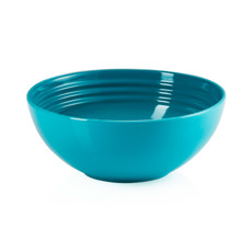 Imagem de BOWL REDONDO VANCOUVER EM CERÂMICA AZUL CARIBE 650ML  6X16X16 CM - LE CREUSET - Le Creuset Do Brasil Ltda 