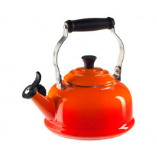 Imagem de CHALEIRA EM AÇO ESMALTADO LARANJA 1,6L 25X26X21 CM - LE CREUSET - Le Creuset Do Brasil Ltda 