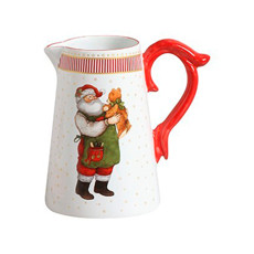 Imagem de JARRA CHRISTMAS CHARM EM CERÂMICA COLORIDO 19,3X13X19CM - SCALLA - Scalla Ceramica Artistica Ltda-Epp