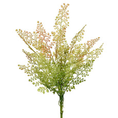 Imagem de BUQUÊ DECORATIVO DE FOLHAS DE SAMAMBAIA VERDE OUTONO EM PLÁSTICO 52X19 CM - GRILLO - Grillo Ltda