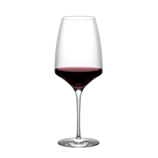 Imagem JOGO DE 6 TAÇAS PARA VINHO BORDEAUX 630ML EM CRISTAL ECOLÓGICO 24X10 CM - FRACALANZA