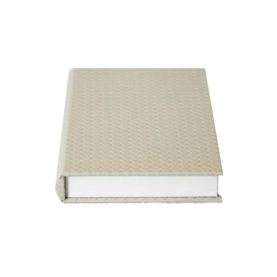 Imagem CAIXA LIVRO REVESTIDA DECORATIVA COR CINZA EM MDF 4X32X23 CM - PARAMOUNT INDUSTRIA