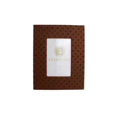 Imagem de PORTA RETRATO DECORATIVO TEXTURIZADO EM MDF MARROM 10X15 CM - ENTRECASA - Inverno Verao Comercio De Modas E Decoracao Eireli