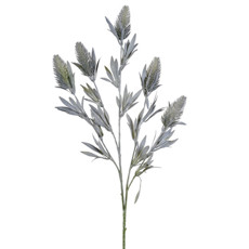 Imagem de HASTE DECORATIVA DE SEMENTES SILVESTRES CINZA EM PLÁSTICO MOLDÁVEL 65X21CM - GRILLO - Grillo Ltda