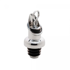 Imagem de BICO DOSADOR COM TAMPA PARA VINHO EM AÇO INOX 7X3X3CM - WOLFF - Rojemac Impotacao E Exportacao Ltda