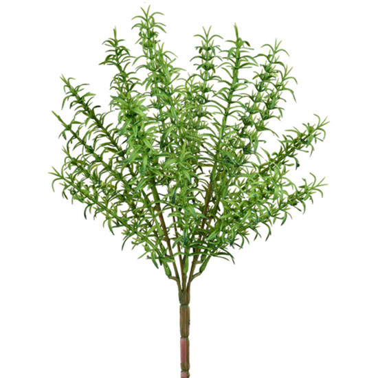 Imagem BUQUÊ PERMANENTE DECORATIVO DE FOLHAS VERDE CLARO EM PLÁSTICO 40X19CM - GRILLO