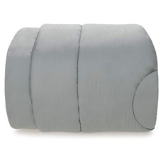 Imagem de ADREDOM CASAL 200 FIOS EM ALGODÃO COR CINZA MINERAL 220X250CM - KARSTEN - Karsten S.A 