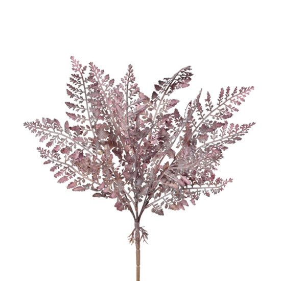 Imagem BUQUÊ DECORATIVO DE GRAMA SILVESTRE VINHO EM PLÁSTICO MOLDÁVEL 42X26CM - GRILLO