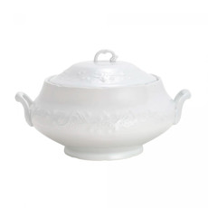 Imagem de SOPEIRA EM PORCELANA BRANCA 4L LIMOGES VENDANGE 18,5X32X26,5CM - WOLFF - Rojemac Impotacao E Exportacao Ltda
