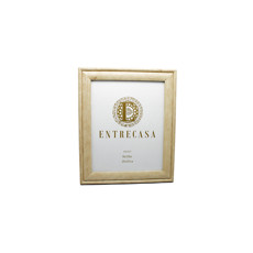 Imagem de PORTA-RETRATO DECORATIVO EM MDF COM BORDA BEGE 30X25X2CM - ENTRECASA - Inverno Verao Comercio De Modas E Decoracao Eireli