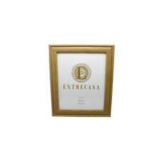 Imagem de PORTA-RETRATO DECORATIVO EM MDF COM BORDA BEGE 30X25X2CM - ENTRECASA - Inverno Verao Comercio De Modas E Decoracao Eireli