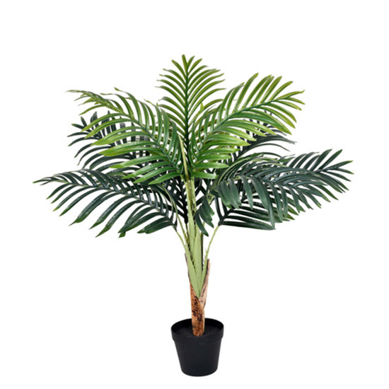 Imagem PLANTA DECORATIVA PALMEIRA VERDE TOQUE REAL 90X55CM - GRILLO