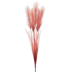 Imagem de HASTE DECORATIVA DE PAMPAS MARROM EM PLÁSTICO MOLDÁVEL 105X25CM - GRILLO - Grillo Ltda