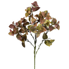 Imagem de HASTE DECORATIVA DE FOLHAS DE MENTA VERDE EM PLÁSTICO MOLDÁVEL 60X12CM - GRILLO - Grillo Ltda