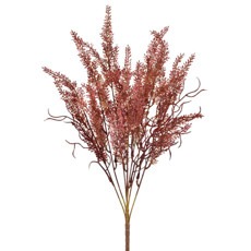 Imagem de BUQUÊ DECORATIVO DE FOLHAS SILVESTRES VERMELHO EM PLÁSTICO MOLDÁVEL 57X20CM - GRILLO - Grillo Ltda