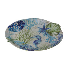 Imagem de TRAVESSA OVAL COLORIDA PARA SERVIR 43X30X5 CM - Inverno Verao Comercio De Modas E Decoracao Eireli
