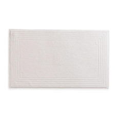 Imagem de TOALHA DE PISO LINEE 100% EM ALGODÃO BRANCO 80X48CM - TRUSSARDI - Karsten S.A 