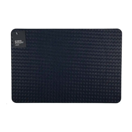 Imagem LUGAR AMERICANO RETANGULAR PREMIUM TRAMA NAVY EM PVC - PARAMOUNT INDÚSTRIA