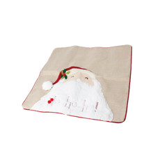 Imagem de CAPA NATALINA PAPAI NOEL COLORIDA PARA ALMOFADA 42X44X2 CM - Dinatale Import Ltda