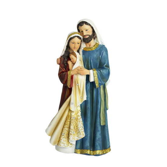Imagem SAGRADA FAMÍLIA DECORATIVA EM RESINA 40X20X10CM - ARTESANATOS IRACEMA