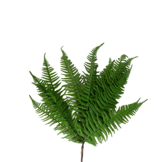 Imagem FOLHA ARTIFICIAL COR VERDE DE FERRO E PLÁSTICO 60CM - GRILLO 58991