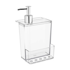 Imagem de DISPENSER MULTI GLASS 600ML PARA DETERGENTE 21X11X11CM - COZA - Brinox Metalurgica S  A