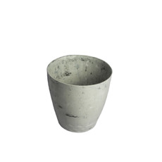 Imagem de CACHEPOT DIAMOND DECORATIVO COR BRANCO CARRARA EM PLÁSTICO 20X20CM - ATACAPLAST - Atacaplast Comercio E Distribuidora Ltda