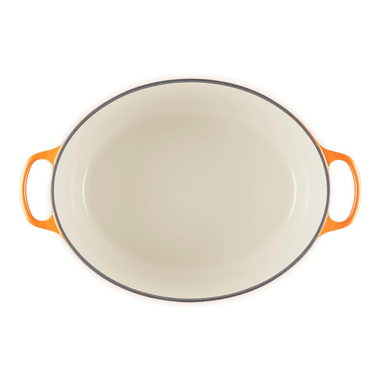Imagem PANELA REDONDA SIGNATURE 15L EM FERRO FUNDIDO E PEGADOR DOURADO - LE CREUSET