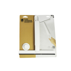 Imagem de RODINHO MULTIUSO FLEX ADESIVO BRANCO EM PLÁSTICO ABS BRANCO E SILICONE - UMBRA DESIGN - Umbra Design Representacoes Comerciais Ltda