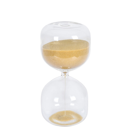 Imagem AMPULHETA 15 MINUTOS DECORATIVA EM VIDRO 17X8X8CM - GRILLO