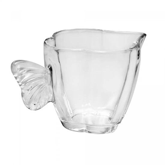 Imagem LEITEIRA DE VIDRO BUTTERFLY 230ML - WOLFF