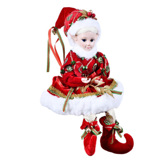 Imagem FADA NATALINA COM GORRO 35X11X15CM - GRILLO