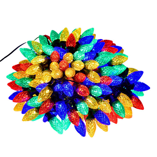 Imagem CORDÃO DECORATIVO COM 200 LEDS COLORIDOS BIVOLT 8 FUNÇÕES 20M - GRILLO