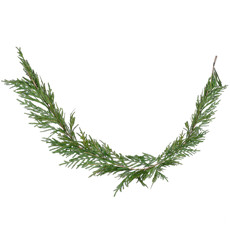 Imagem de FESTÃO DE PINHEIRO VERDE EM PLÁSTICO MOLDÁVEL 190X12CM - GRILLO - Grillo Ltda