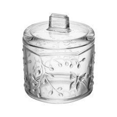 Imagem de POTICHE NEW BUTTERFLY EM CRISTAL ECOLÓGICO 8,5X10CM - LYOR - Coliseu Presentes Ltda