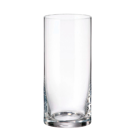 Imagem JOGO DE 6 COPOS ALTOS LARUS 470ML EM CRISTAL ECOLÓGICO 16X7X7CM - CRYSTAL BOHEMIA