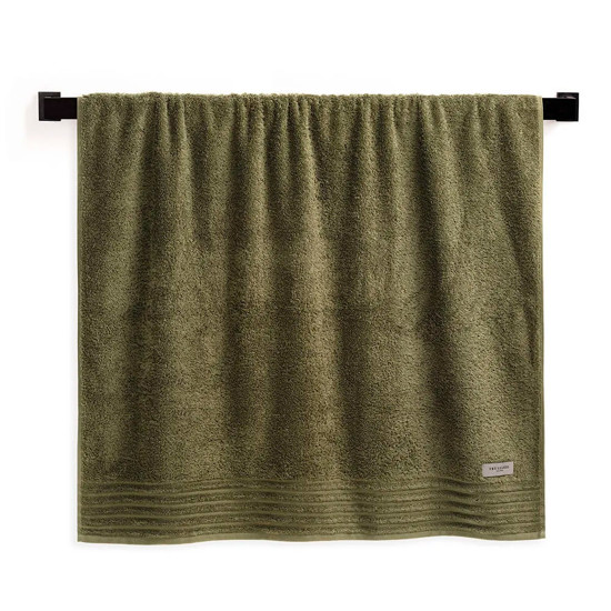 Imagem TOALHA BANHÃO 100% ALGODÃO IMPERIALE OLIVA 86X150CM - TRUSSARDI