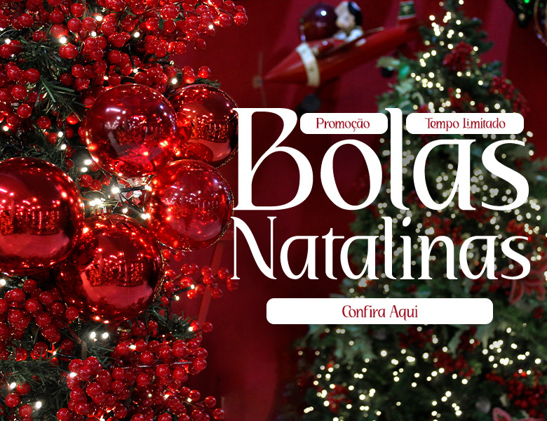 Promoção Bolas Natalinas