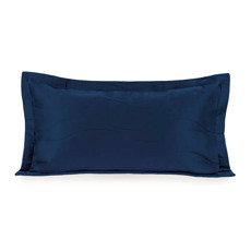 Imagem de JOGO DE PORTA-TRAVESSEIRO NOVARA AZUL SICILIANO DE ALGODÃO 2 PEÇAS - TRUSSARDI - Karsten S.A 