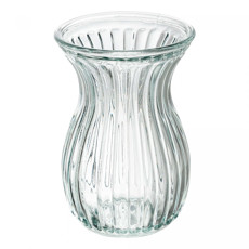 Imagem de VASO PETUNIA DECORATIVO DE VIDRO 17X11X11CM - LYOR - Coliseu Presentes Ltda