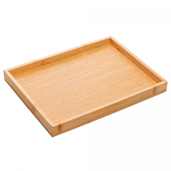 Imagem BANDEJA RETANGULAR NATURE DE BAMBU 3X28X21CM - LYOR