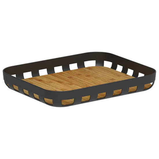 Imagem BANDEJA DE SERVIR RETANGULAR LINHA LUME 5X35,5X29CM - OU